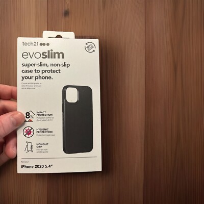 A4. Tech21 Evo Check Case for Apple iPhone 2020 5.4 (12 Mini) Black