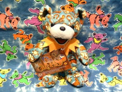 u*a様 Grateful Dead ミニチュアベア ストラップ 12個セット Grateful Dead Bear/グレイトフルデッドベア(デッドベア