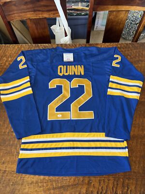 Jack Quinn Signed Buffalo Sabres Jersey Psa/Dna Coa Autographed