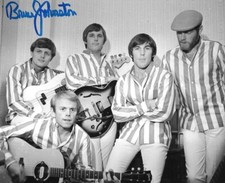 * BRUCE JOHNSTON * signed 8x10 photo * THE BEACH BOYS * COA * 45