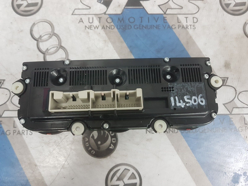 VW Toruan 1T Climate Control Heater Air Con Switch Panel with Heated Seats - Picture 3 of 3
