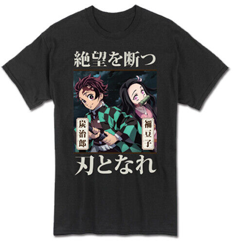 Camiseta de anime Great Eastern Entertainment Demon Slayer Tanjiro Nezuko 34930 - Imagen 1 de 3