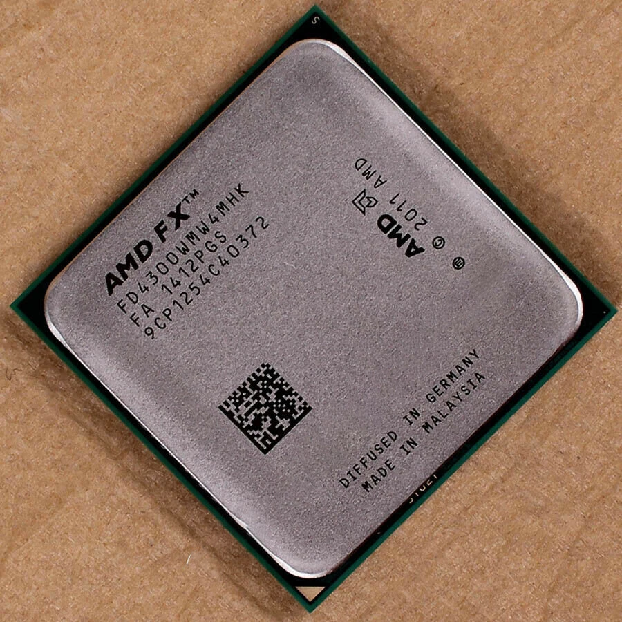 AMD FX-4300 FD4300WMW4MHK Processor 3.8GHz Socket AM3+ CPU 95W 4000MHz - Image 2 of 4