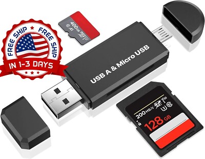 Kammoy Lector De Tarjetas De Memoria 5en1, Adaptador OTG USB