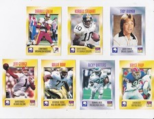 US/Canada 7 Cards Football Troy Aikman + 6 others players