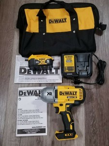 dewalt xr 20v torque wrench charger impact battery max