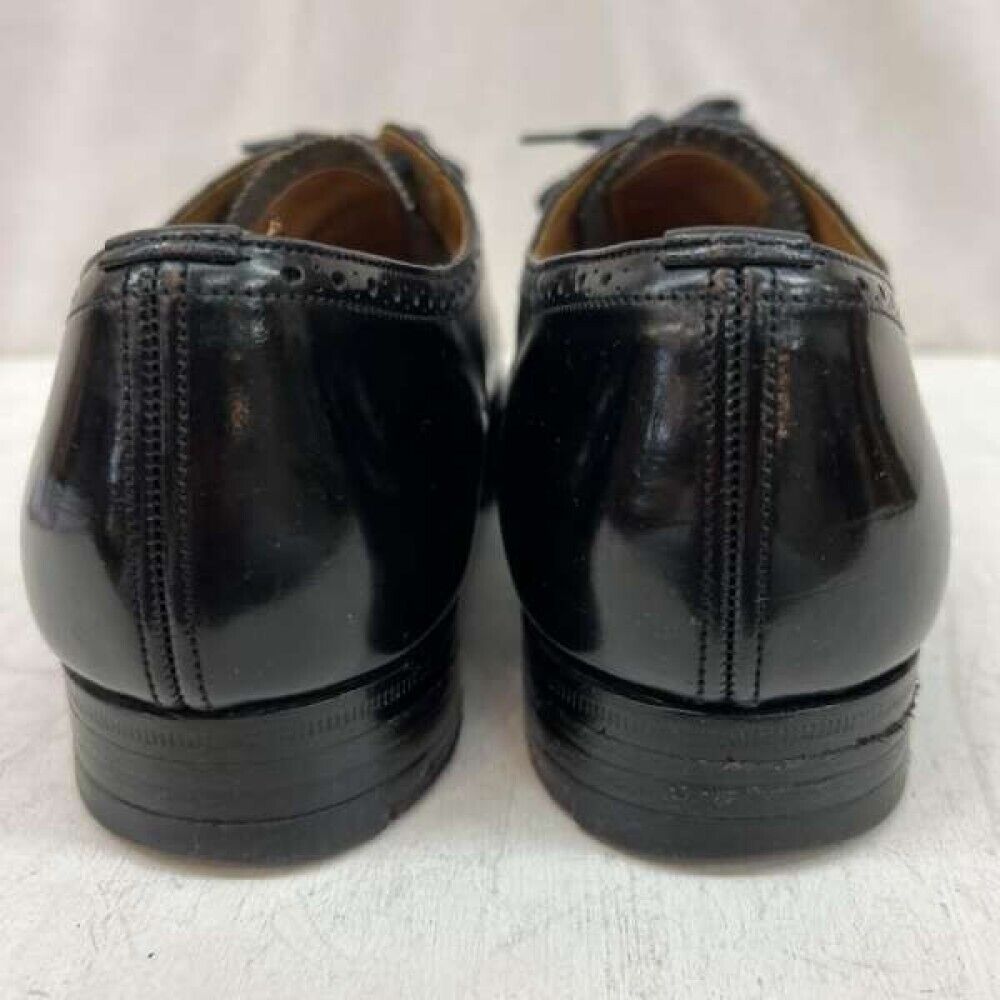 Church's Straight Tip Leather Black Business Shoes Size UK Church's Straight Tip Leather Black Business Shoes Size UK