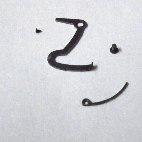 WALTHAM 18 SZ POCKET WATCH #1223 SETTING LEVER AND SPRING W/SCREWS   --BB 382