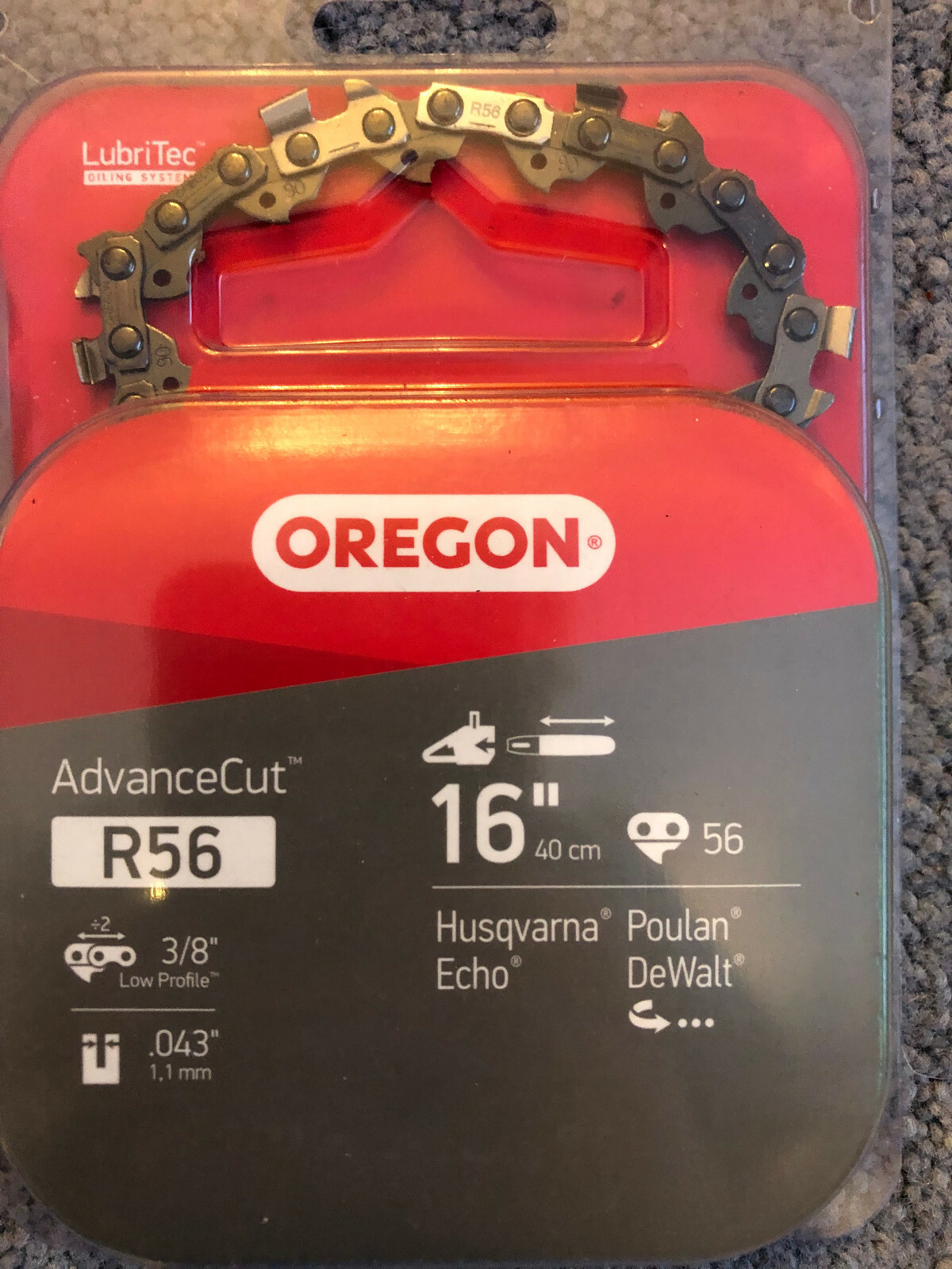 Oregon Chainsaw Chains R56, S56, S62, H72, S52 eBay