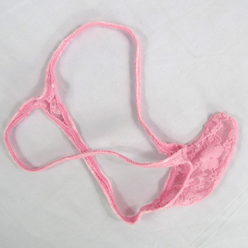 K4059 K495 Para Hombre Bolsa de Cuerdas Tanga Pene Manga T Espalda Elástica Encaje Floral - Imagen 10 de 24