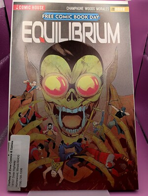 STAMPED 2022 FCBD Equilibrium Promotional Giveaway Comic Book FREE SHIPPING