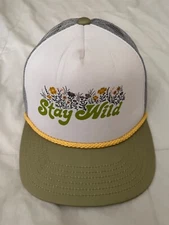 Stay Wild Wildflower Baseball Hat Cap Trek Light Gear Trucker Style Hat