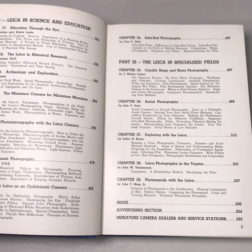 Leica Manual for 1938-39, Morgan & Lester, 3rd Edition - Picture 9 of 17