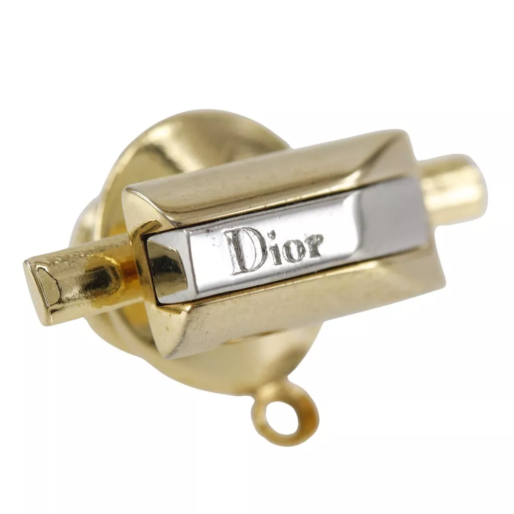 Cravate Dior plaqué or homme