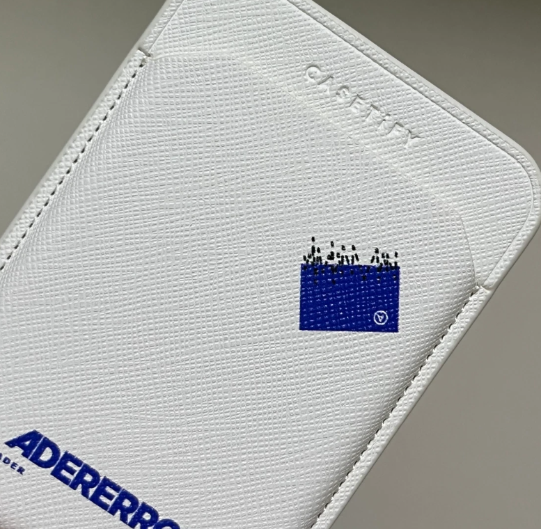 Casetify x Ader Error MagSafe Wallet in White – Fast Shipping & Authentic