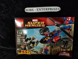 LEGO Spider Helicopter Rescue- Set 76016 Green Goblin Mary Jane spiderman c-10 | eBay