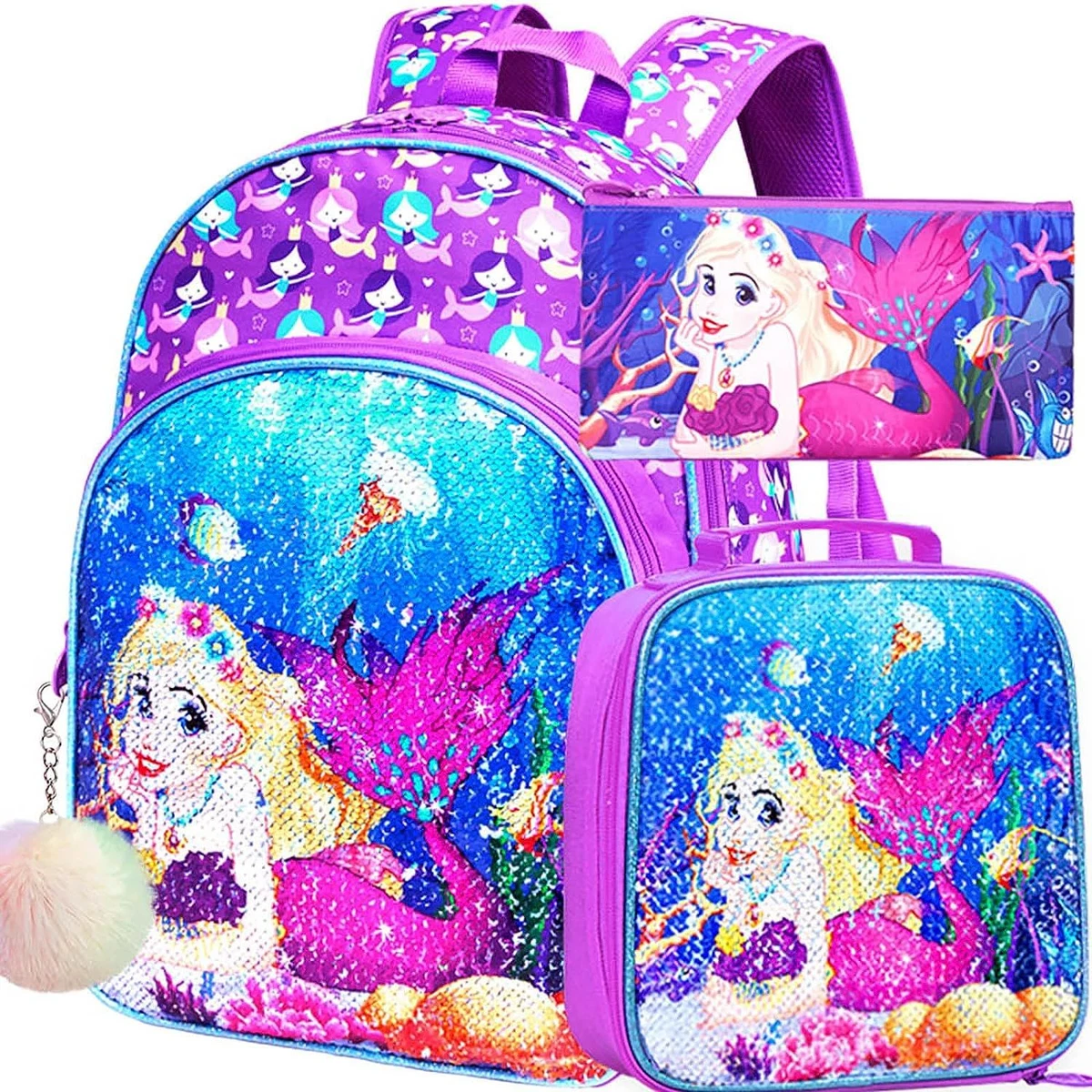 Mermaid unicorn deals backpack