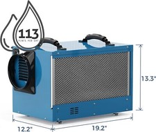 ALORAIR Sentinel HD55 113Pt Crawl Spaces Dehumidifier w/Drain Hose 5y warranty