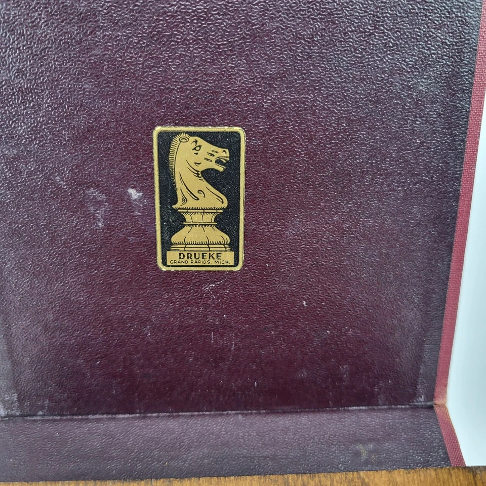 Vintage WWII Era Drueke & Sons Pocket Chess Original #43 - Image 2 of 4