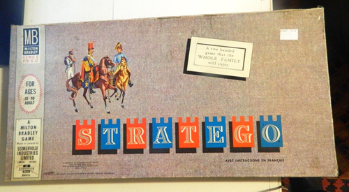 Rare 1962 Milton Bradley Stratego with French Instructions - Picture 1 of 20