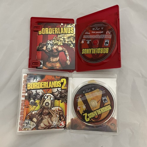Borderlands Greatest Hits and Borderlands 2 PS3 Playstation Gearbox 2K Games - Picture 3 of 3