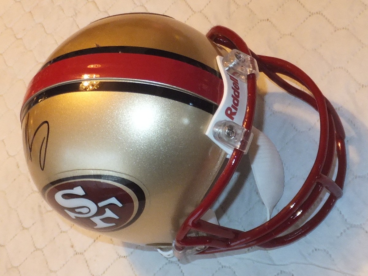 MIKE SINGLETARY - Coach SF 49ers Autographed Mini Helmet including BDS COA # 1893 | eBay