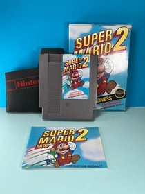NINTENDO NES / SUPER MARIO BROS. 2 USA 1988 / BON ETAT