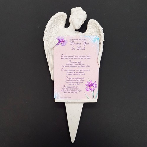 GRAVE MEMORIAL CARD Graveside Funeral Loving Memory Verse Remembrance Holder💔 - Picture 116 of 120
