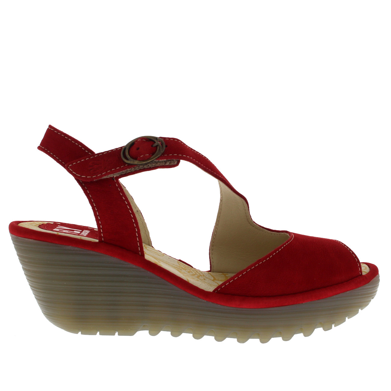 Damen Fly London London London Yamp Sommer Peep Toe Mode Keilabsatz Schnalle Sandalen EU 36-43 95be86 Damen Fly London London London Yamp Sommer Peep Toe Mode Keilabsatz Schnalle Sandalen EU 36-43 95be86