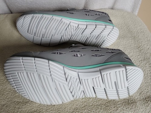Skechers Womens Dual Lite 22898W Gray Running Shoes Sneakers Size 10 - Picture 3 of 10