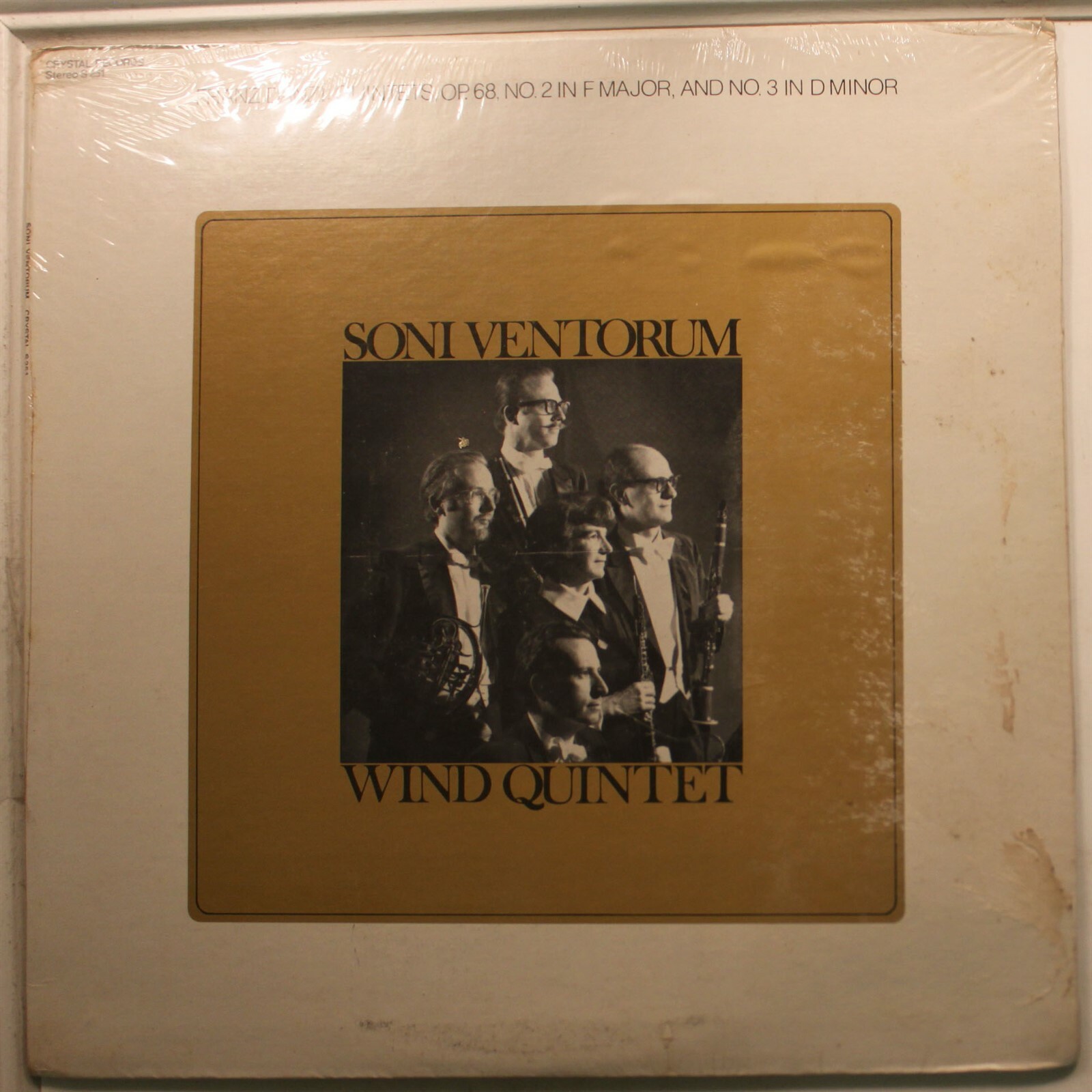Soni Ventorum Wind Quintet Lp Franz Danzi Quintets Op. 68 No. 2 In F