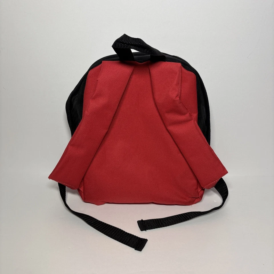 Mochila de viagem colecionável estilo quadrinhos clássico Universo Marvel preta e vermelha - Imagem 3 de 4