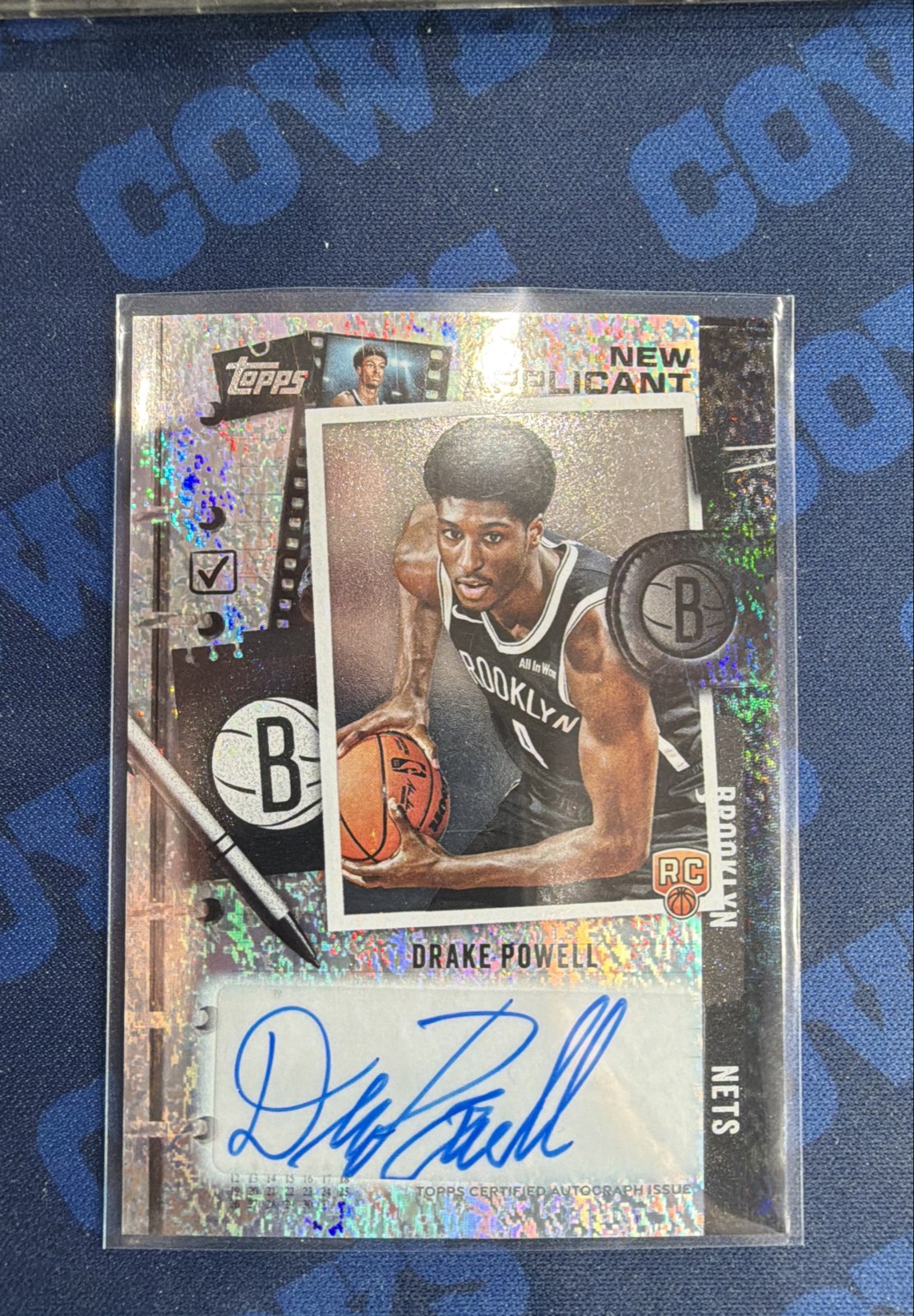 2025-26 Topps - New Applicants Autographs Drake Powell #NA-DP (AU, RC)
