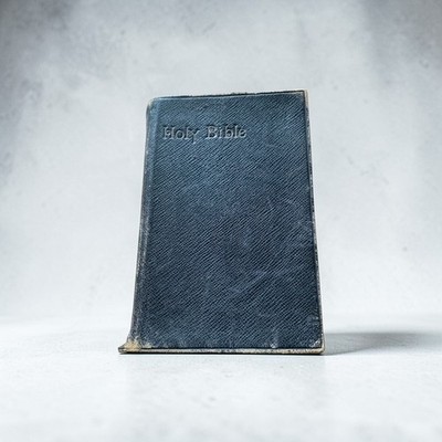 Antique 1895 Holy Bible | St. John s Oulton School Prize | Victorian Leather