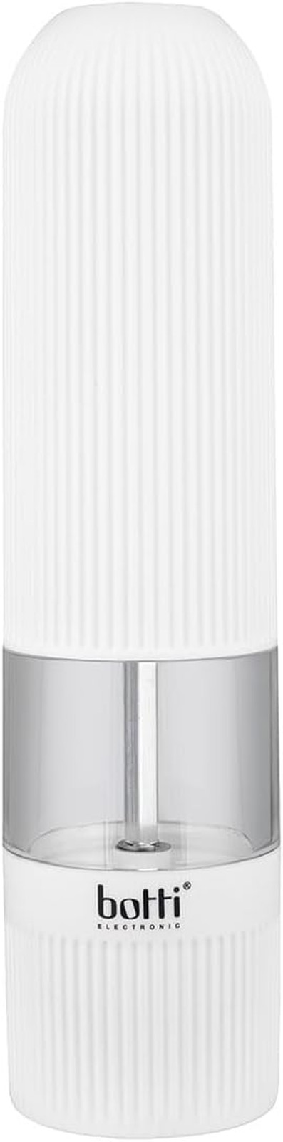 Botti Trado Macinapepe Elettrico Bianco | Macinatura Versatile | Grano Di Macina