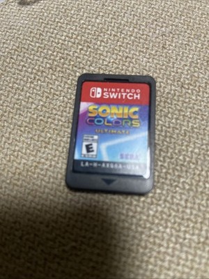 Sonic Colors Ultimate: Launch Edition (Nintendo Switch) No Box - Cartridge Only