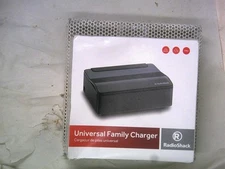 Radio Shack Universal Battery Charger For Rechargeable Aa, Aaa, C, D And 9v