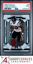 2008 LEAF ROOKIES & STARS LONGEVITY SILVER #38 ANDRE JOHNSON #/249 POP 1 PSA 9