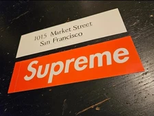 Supreme San Francisco Opening Box Logo Sticker FW19 + FREE SURPRISE
