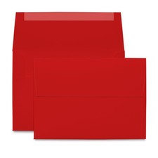 25 Pack Red A2 Envelopes 53/4x43/8 Inch Invitation Greeting Card Holiday