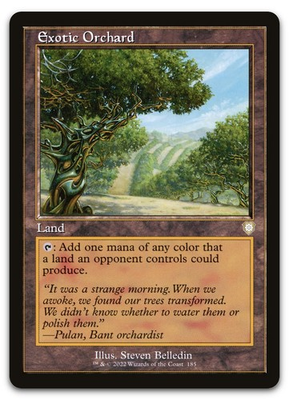 #ad Exotic Orchard Retro Frame #185 NM Brothers#x27; War BRC Magic MTG $2.99