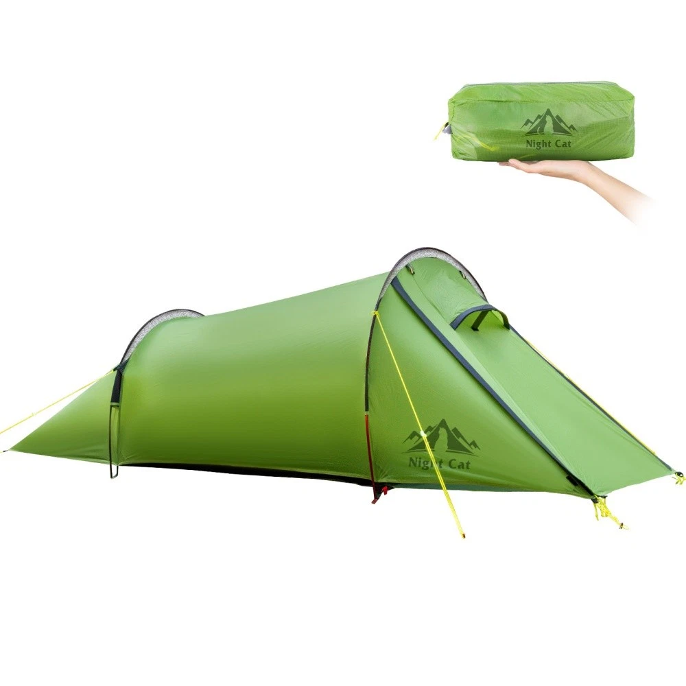 Tunnel Tent Lightweight Camping Tent Easy Set up Windproof & Waterproof Double