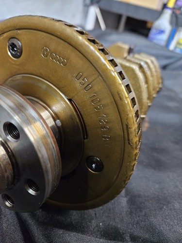 2006-2008 Volkswagen Audi Golf Jetta Passat 2.0TFSI Crankshaft 6AAJ - Picture 17 of 19