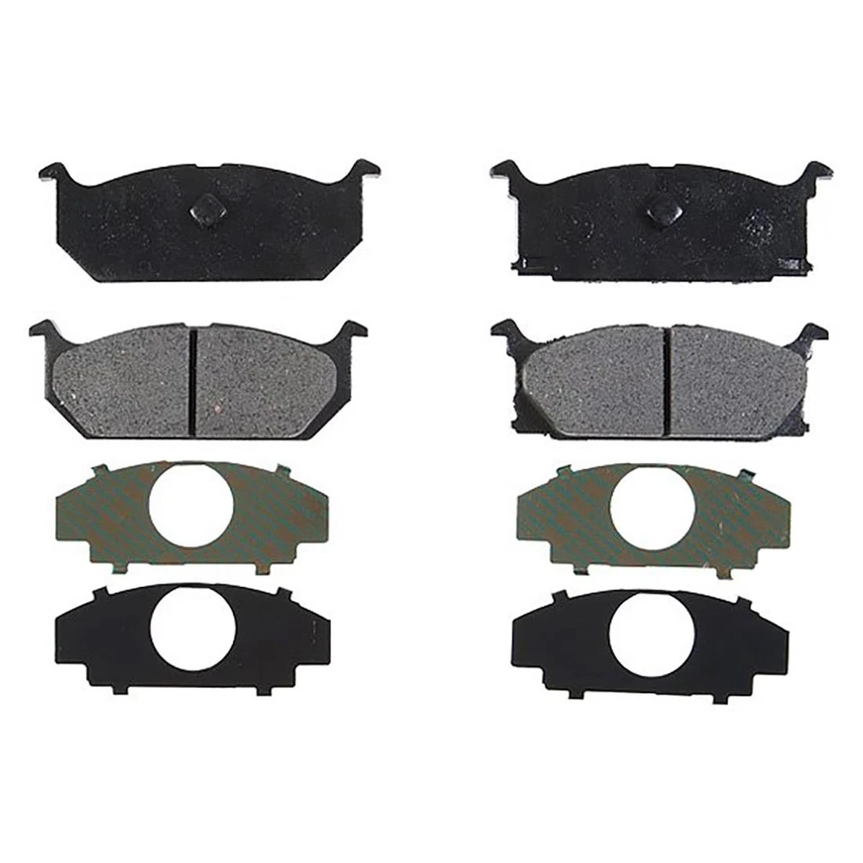 Pastillas de freno delanteras metálicas y zapatas traseras Element3 para Pontiac Firefly 1989-1991 Foto 3 de 4