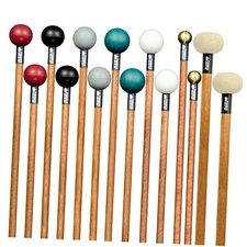 Timber Drum Co. Percussion Mallet Complete Collection — AMERICAN 7 Pair Set