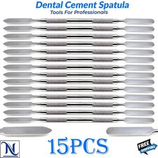 Double-Ended Dental Spatula   Amalgam, Cement  Wax Mixing Composite Instrument