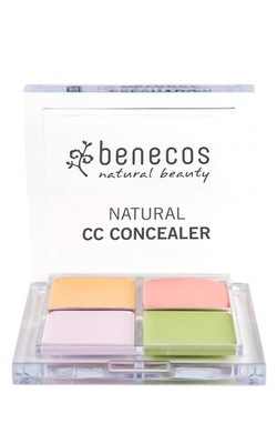 Naturkosmetik  CCConcealer  cremig  korrigierend  talkfrei  vegan  beige/grü...
