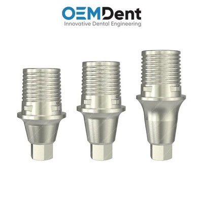 Exact Titanium Base Ø4.5mm Neodent  GM Compatible Dental Prosthetic