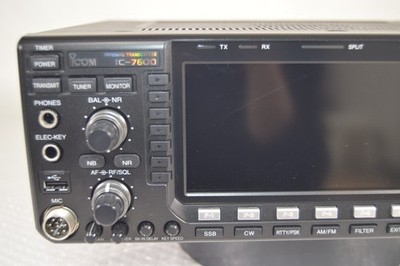 ICOM IC-7600 HF 50MHz 100W All Mode Ham Radio Transceiver Tested W
