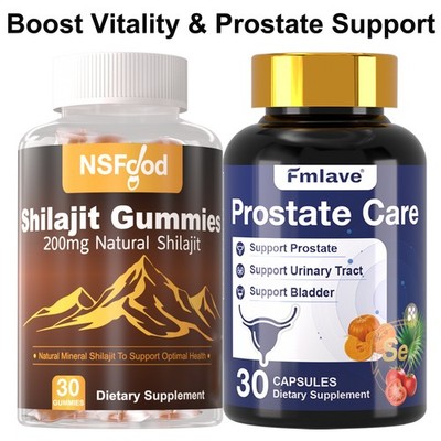 Prostate Supplement Men's Health Promote Urinary Tract, Prostate & Immune Health